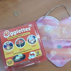 Egglettes!!!! As seen on TV. Perfect Hard Boiled Eggs Every Time. Brand New!